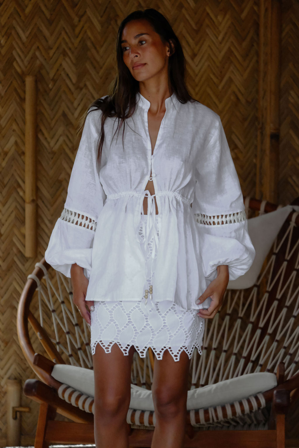 Haven Linen Tunic Top