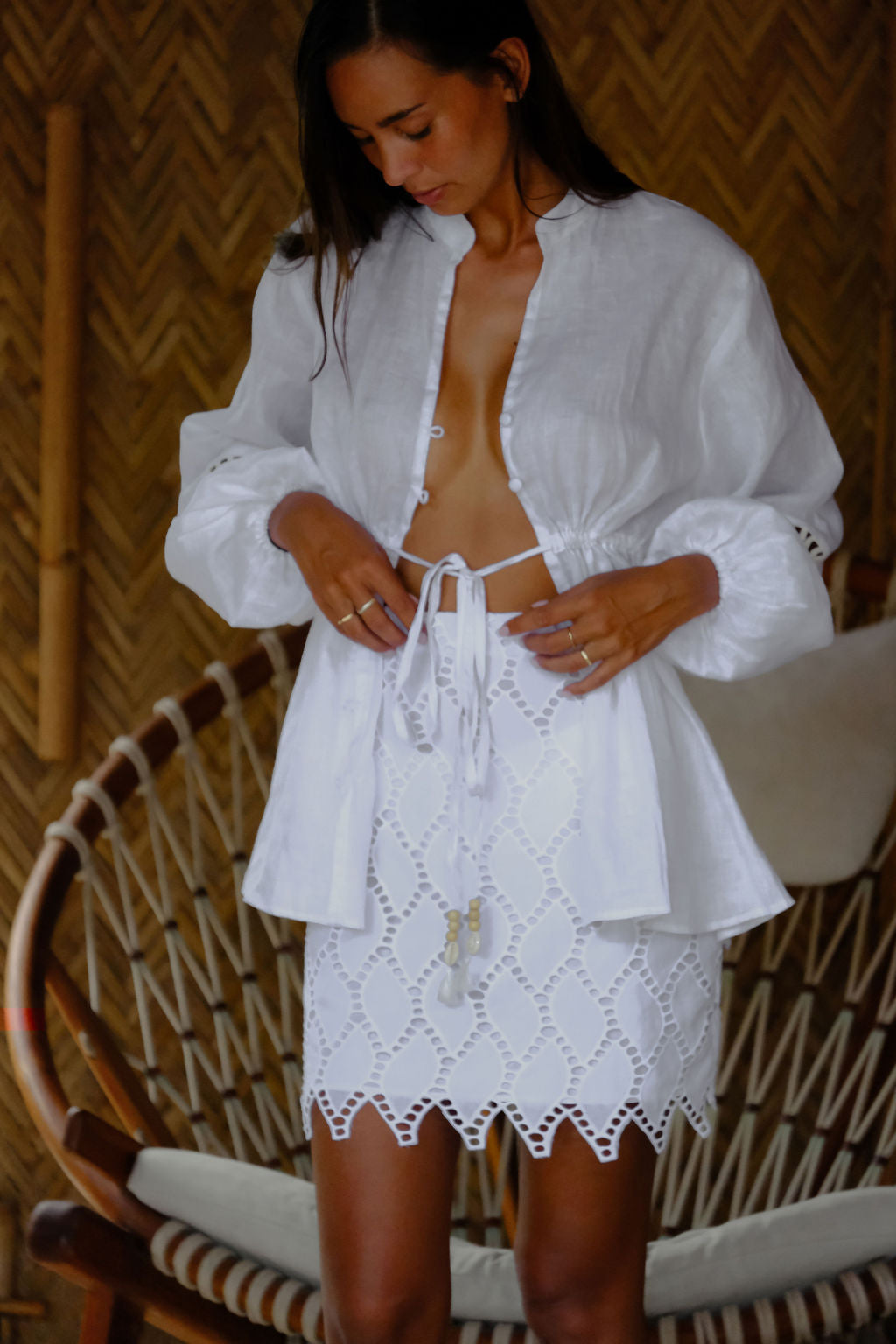 Haven Linen Tunic Top