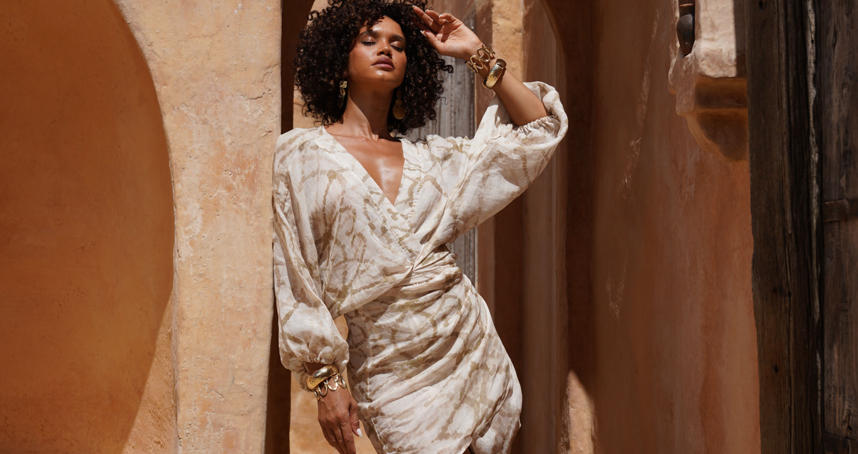 Lola Dress - Sabi Print
