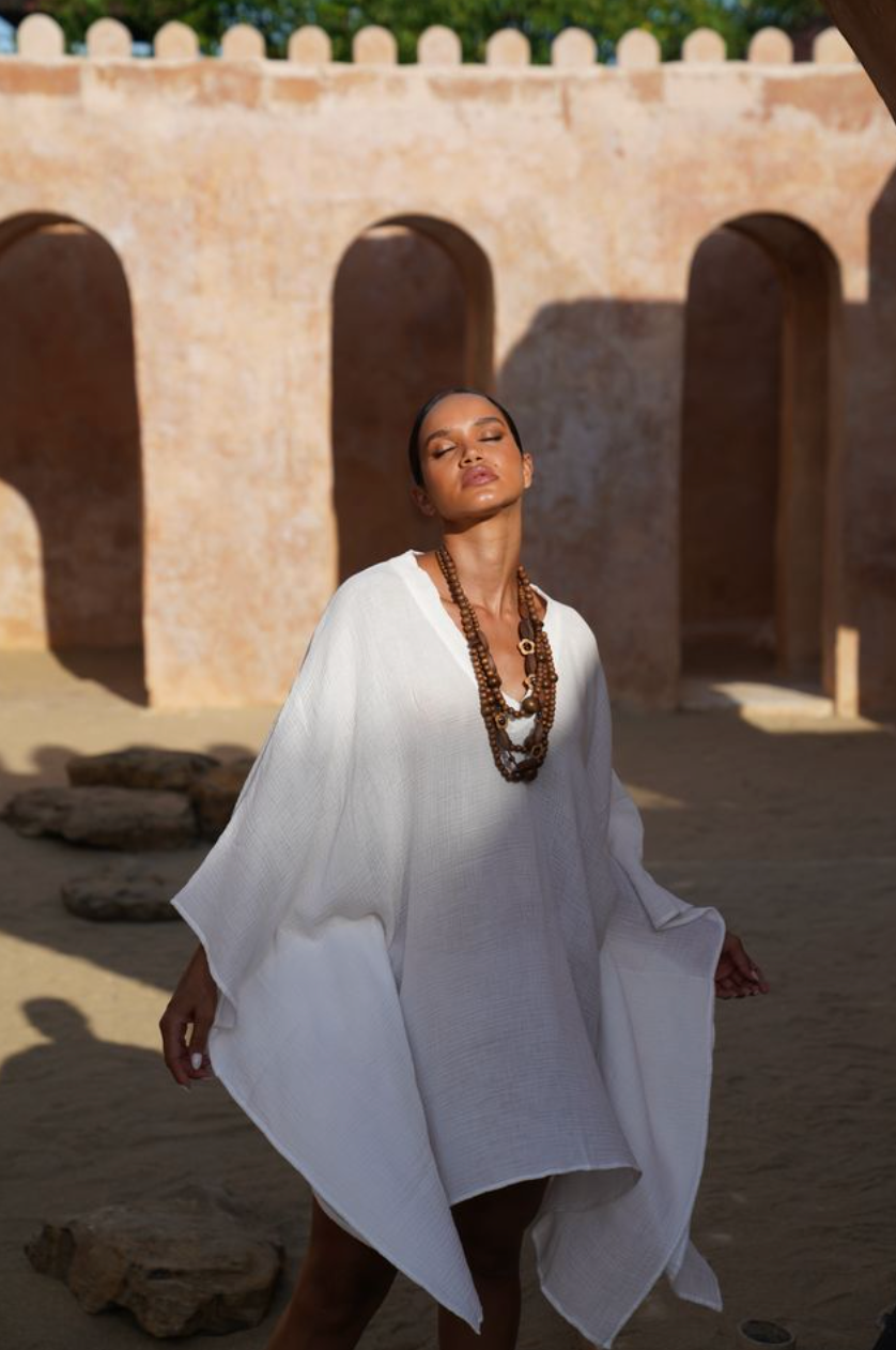 Rio Kaftan Dress -100% Cotton