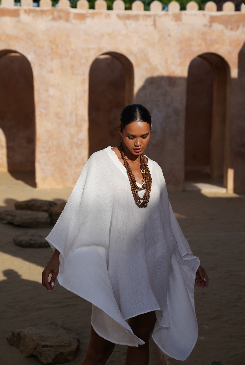 Rio Kaftan Dress -100% Cotton
