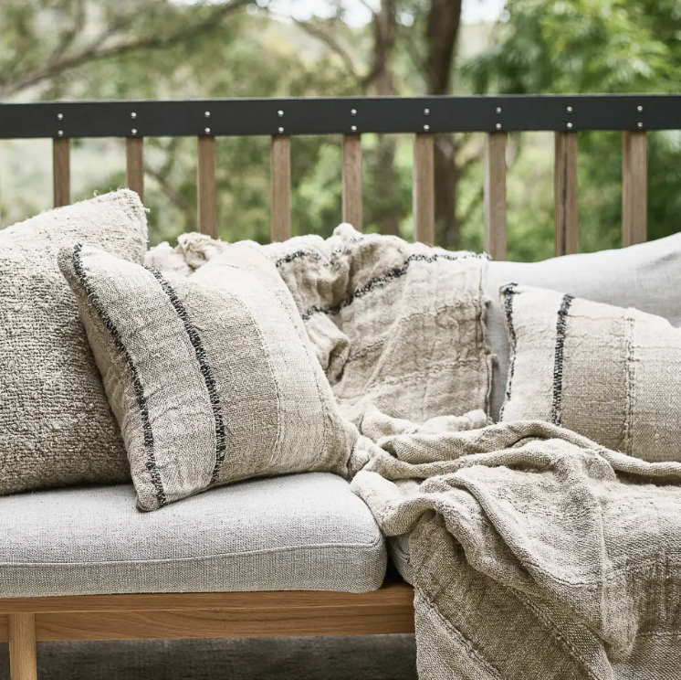 Retreat Linen Throw