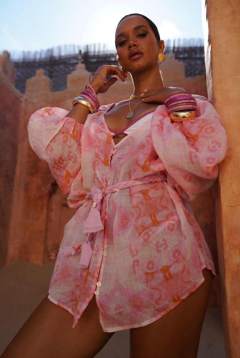 Sienna Kaftan in Anjali Print